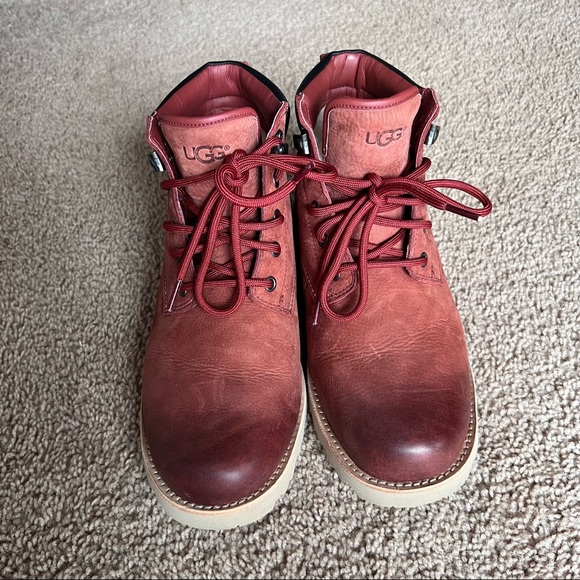 Men’s Waterproof Ugg Boots size 8 red oxide - Picture 4 of 12